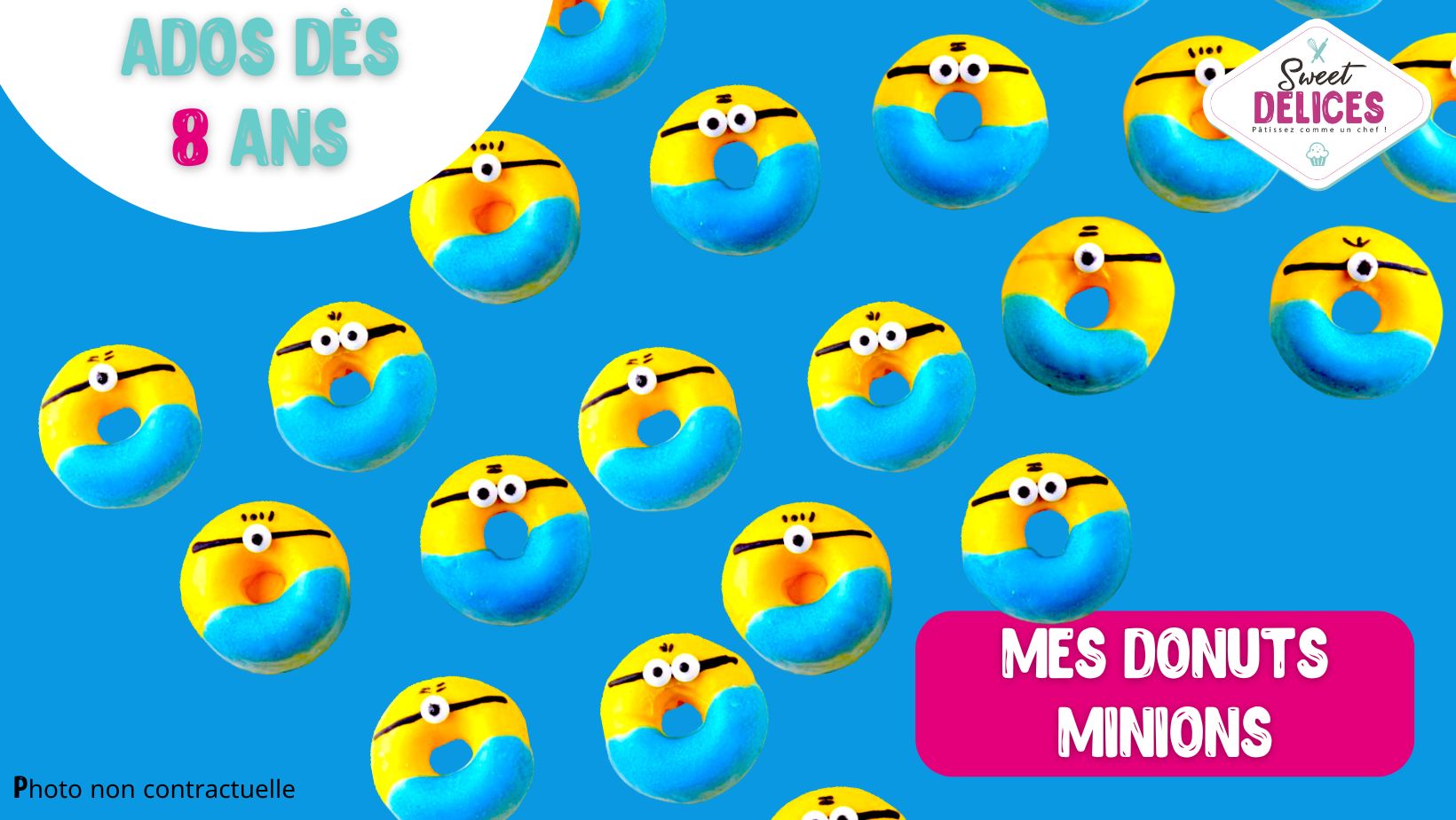 MES DONUTS MINIONS (Ados dès 8 ans)